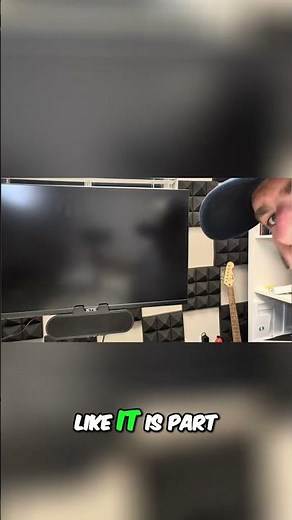 Cool Monitor Speaker Bar: Easy Setup & Awesome Sound! #shorts