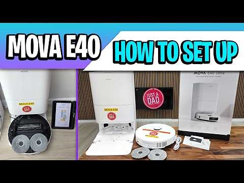 NEW Mova E40 Robot Vacuum – First Look, Setup & Honest Review