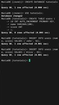 in MySQL #mysql #mariadb #sql #databaseconcepts #coding #programmingStored Function Basics