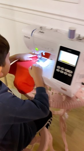 Who knew that my boys have shown a tremendous amount of interest in sewing! They literally are so good at threading, setting up the machine, cutting patterns and shapes, and making a huge pile of mess going through my fabrics! These are all made by them 100%! I made sure to keep an eye on them but dang they learned it fast! After they discovered the purpose of serging, they can’t sew without it now! If you are wondering, they are both 7 and 9! #prouddaddy | Designer Daddy