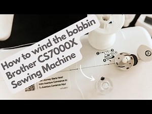 How To Wind A Bobbin - STEP BY STEP FOR BEGINNERS