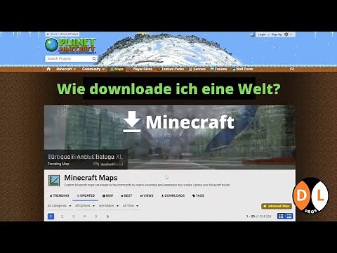 MAP DOWNLOADEN/HERUNTERLADEN für Minecraft JAVA EDITION 1.8-1.21 // Tutorial Deutsch/German