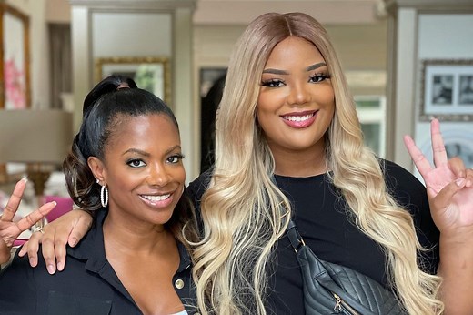 RHOA star Kandi Burruss' daughter Riley, 19, looks unrecognizable as she towers over mom in new photos