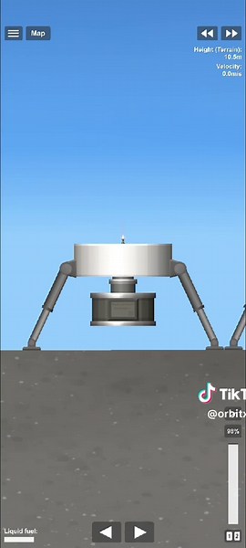 Cómo hacer motores en Spaceflight Simulator y ver la Tierra