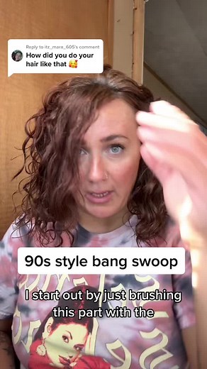 90s Style Bang Swoop Tutorial for Millenials