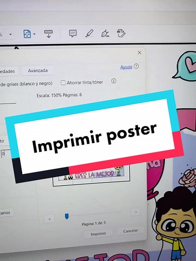 I¿comonimprimir mis imagenes gigantes 🤣🥰🥰#posters #mamisdetiktok #felizdiamama #diadelamadre