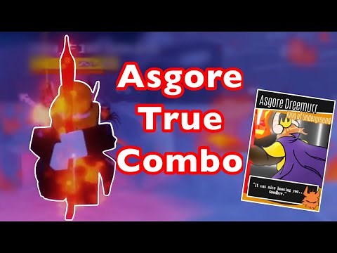 Asgore True Combo | Alternate Battlegrounds