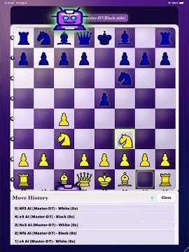 ♟️ Chess Grandmaster AI V1.2 — Stronger Engine Gameplay 🚀