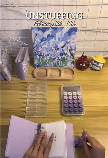 Late upload | Unstuffing Feb 8th—14th 💸✨ #cashstuffing #unstuffing #budgeting #cashstuffingph #fypシ゚