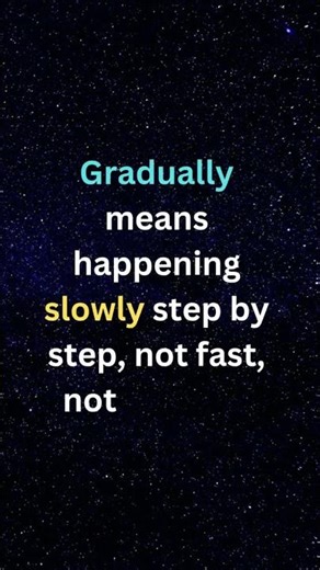 Stop saying "slowly": say this instead #learnenglish #bbcenglish #advancedvocabulary #viralshorts