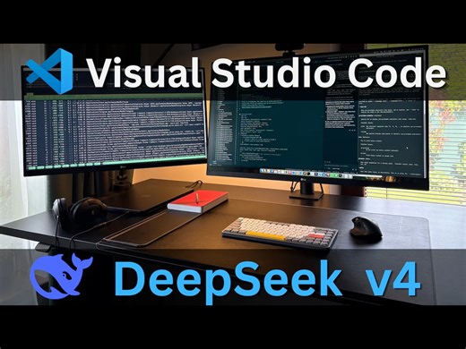 【中配】如何在2分钟内将DeepSeek 4接入VS Code - Zero to MVP