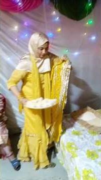 phuphi ki bitiya ki haldi 🌼ceremony🥰!#afreenizhar #ytshorts #haldiceremony #food #faimlyvlog #shorts