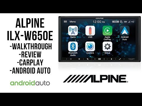 Review / Walkthrough Alpine iLX-W650E