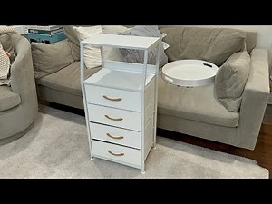 Unboxing & Assembling the Furnulem Tall 4 Drawers Dresser