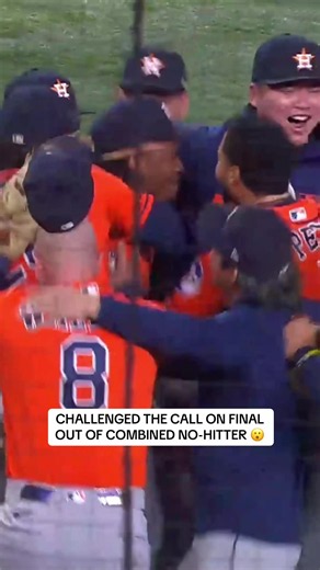 ASTROS THROW FIRST NO-HITTER IN MLB SINCE 2024 🔥 #mlb #baseball #astros #sports