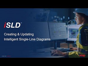 Creating a Single-Line Diagram using ETAP Software
