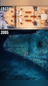 Titanic 1912 vs Today 😱 #shorts” #titanic #deepsea #marinemystery #titanicnighty #history #viral