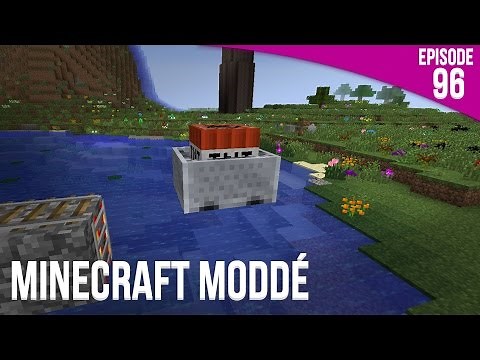 Minecart volant ! | Minecraft Moddé S2 | Episode 96