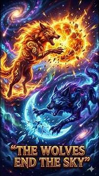Sköll & Hati: The Wolves That Devour the Sun and Moon 🌞🌙🐺