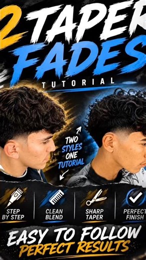 The FLAWLESS Technique For PERFECT TAPER FADES 💈⚡️ Barber Tutorial Step by Step with ASMR Sounds