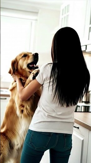 Dog VS Woman Moment 🤬