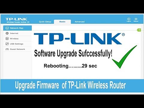Upgrade Firmware of TP Link Wireless Router