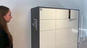 Biometric locker access with Metra Smart Locker System