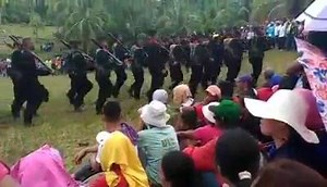 9.6K views · 107 reactions | The Pulang Bagani Battalion of the New People's Army performs its tactical inspection on Monday morning, Dec. 26 in Barangay Lumiad, Paquibato District during the 48th Anniversary of the Communist Party of the Philippines. | Davao Today | Facebook