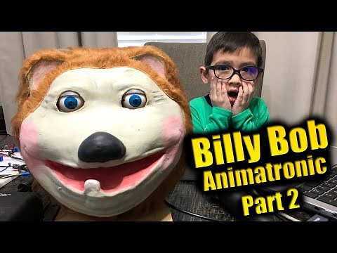 Jaden's Billy Bob animatronic experiment part 2!
