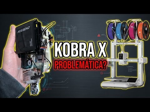 Kobra X é muito problemática? Anycubic tive que desmontar o cabeçote