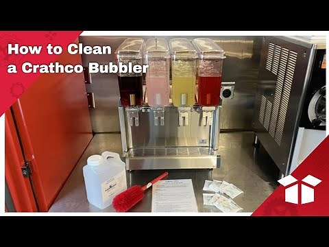 How to Clean a Crathco Bubbler