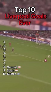 Top 10 Liverpool Goals of All Time | Royalty