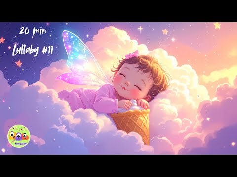 20 Min Peaceful Lullaby 🌙 The Calm Baby Sleep Music That Works Every Time | Soothing Night Sounds