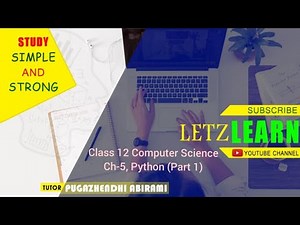 CLASS 12 COMPUTER SCIENCE CHAPTER -5 (PART 1, HISTORY, INTERACTIVE & SCRIPT MODE IN PYTHON) IN TAMIL