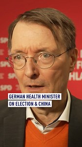 German Health Minister Karl Lauterbach, tells CGTN he’s confident about the upcoming German election – and how he loves working with China. #Germany #China #Health #Globalhealth | CGTNEurope