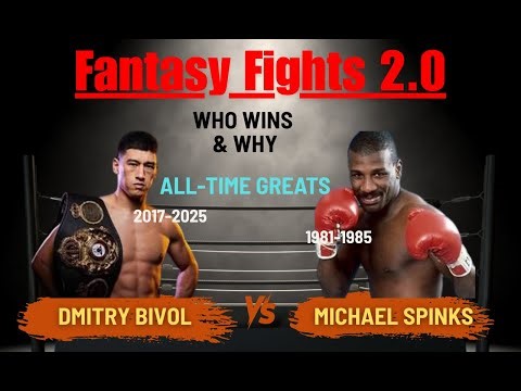 All Time Greats Michael Spinks vs Dmitry Bivol Fantasy Fights 2 0