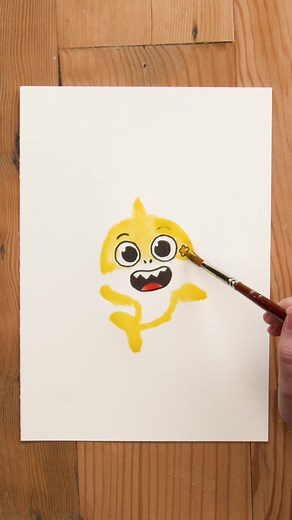 A Calming Moment🎨🫧 #color #coloring #babysharksbigshow #BabyShark #DooDooDoo #Brooklyn #nickelodeon #art #arttok #kids #tiktokkids #fyp #fy #foryou