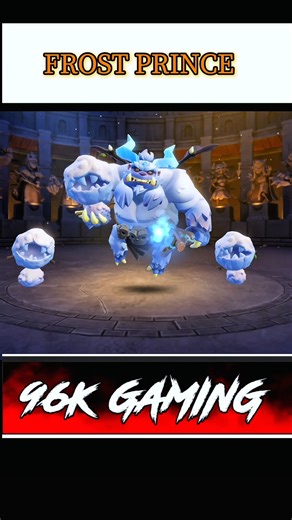 NEW FROST PRINCE SKIN💫 #clashofclans #coc #ytshorts #shorts #gaming