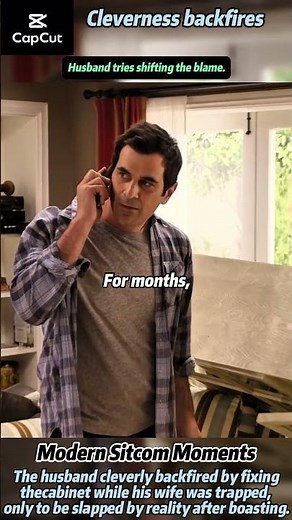 Modern Family | Phil Turns Panic Into “Project Management” 😂🚪 #ModernFamily #Phil #Claire