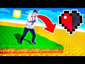 НЕ ПРЫГАЙ ТУДА, ЕСЛИ У ТЕБЯ ПОЛ ХП ! Майнкрафт: Лава Поднимается КАЖДУЮ СЕКУНДУ Челлендж !