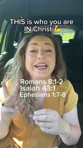 This is 100% who you are IN Christ #thebiblesays