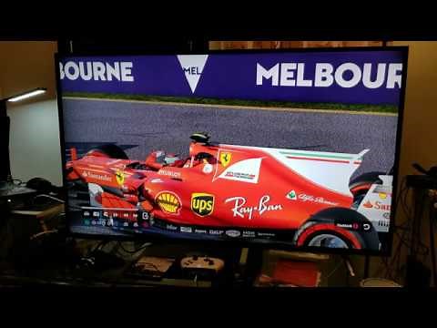 Full Array of Local Dimming TV vs Edge Lit : F1 2017 PS4 Pro TCL vs Samsung Comparison