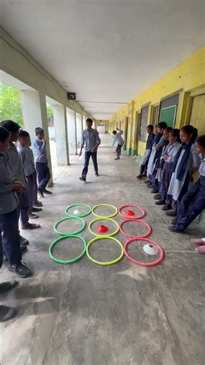 Tic-Tac-Toe Activity Played By Boys In School || School Life || Fitness || #tictactoe #exercise