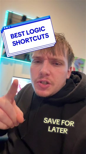 Quick Logic Pro X tips and shortcuts for your head top #logicpro #producer #producertips #macbooktips #shortcuts