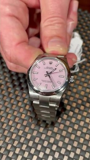 Rolex Oyster Perpetual 31mm Candy Pink Dial Steel Ladies Watch 277200 Review | SwissWatchExpo
