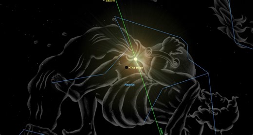 February new moon 2025: The young moon occults Mercury and passes by Venus