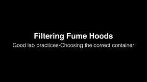 Good lab practices: Choosing the correct container