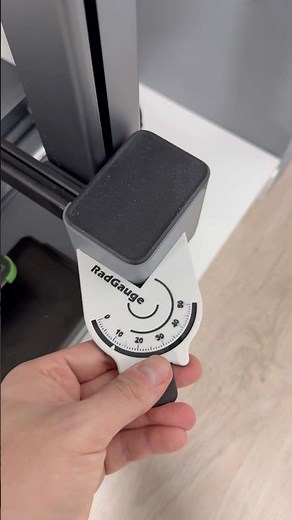 I 3D Printed a Radius Gauge! 🤯 #shorts #3dprinting #diy