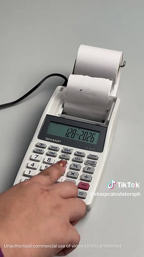 Quick Guide to Using the EL-1611V Printing Calculator