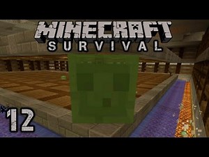 Minecraft Survival # 12 | Triple Chunk Automatic Slime Farm! | Luna SSP